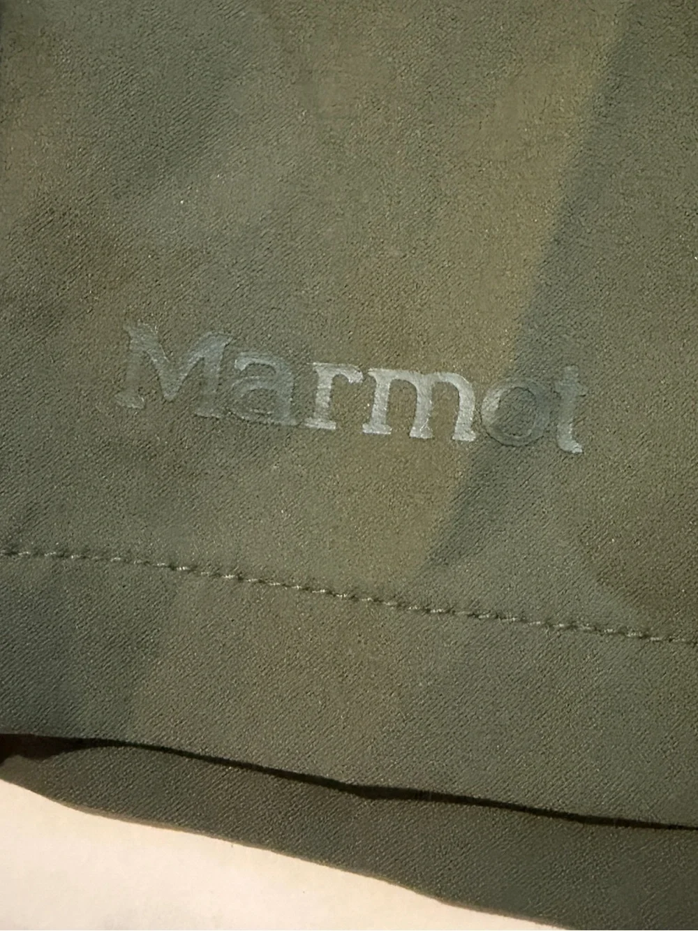 Marmot Olive Green Performance Shorts